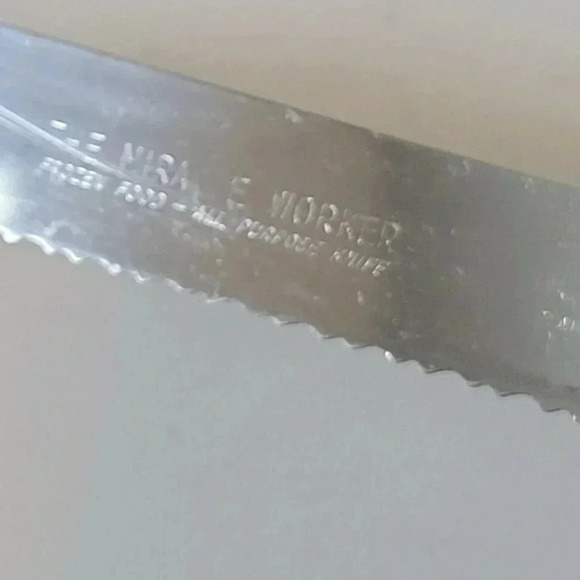 Regent Sheffield Serrated Knife 12" Miracle Worker Stainless Made in England - Picture 4 of 4